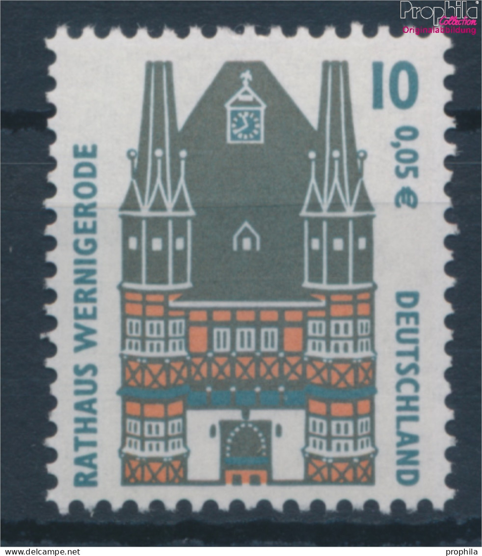 BRD 2139A R B Mit Zählnummer Schwarz Postfrisch 2000 Sehenswürdigkeiten (10343307 - Unused Stamps