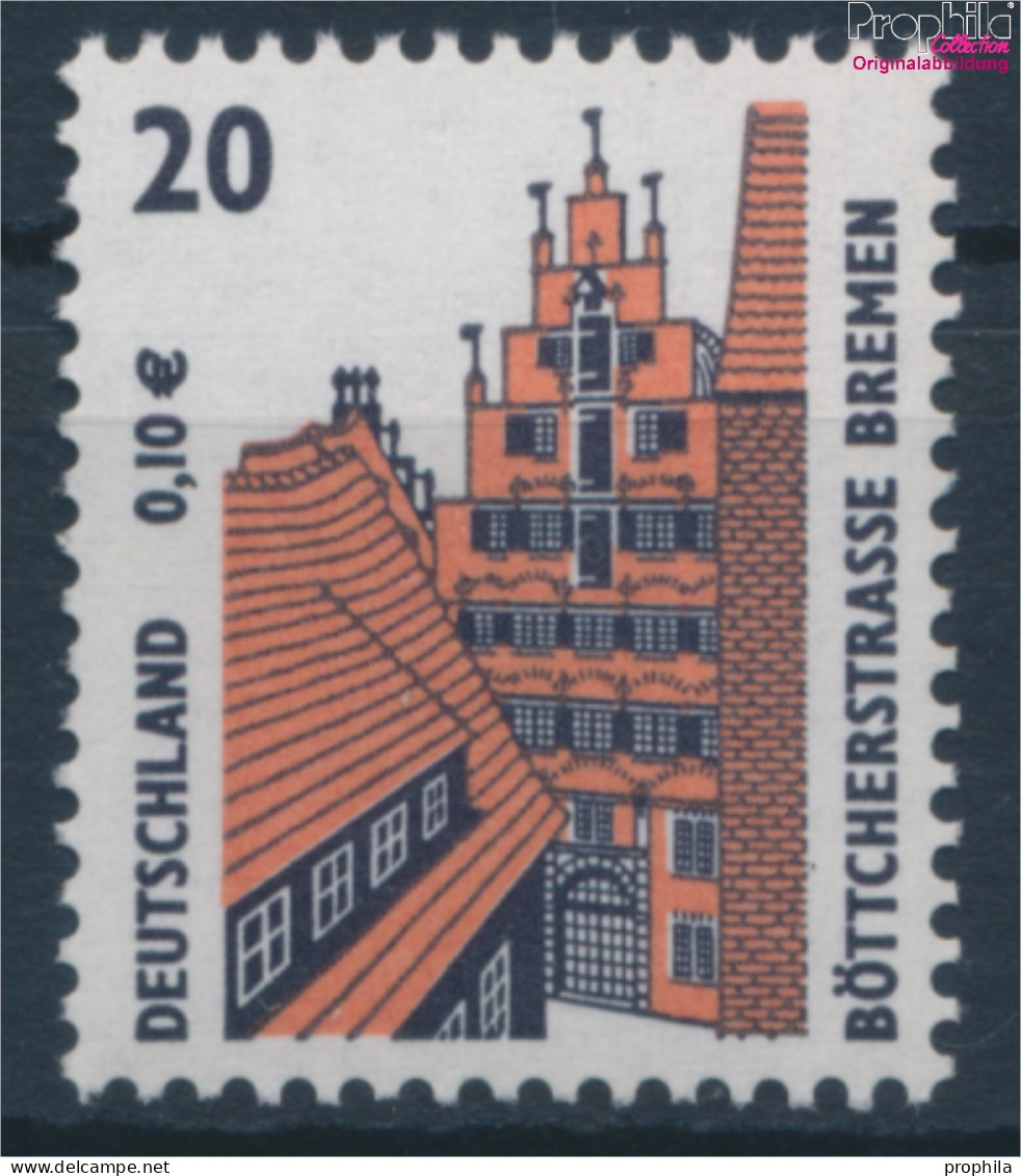 BRD 2224R B Mit Zählnummer Schwarz Postfrisch 2001 Sehenswürdigkeiten (10343312 - Unused Stamps