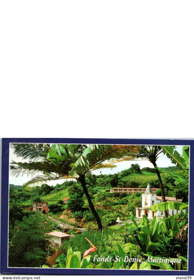 MARTINIQUE. -   FONTS ST DENIS.  -  Carte Datée 1998 - Autres & Non Classés