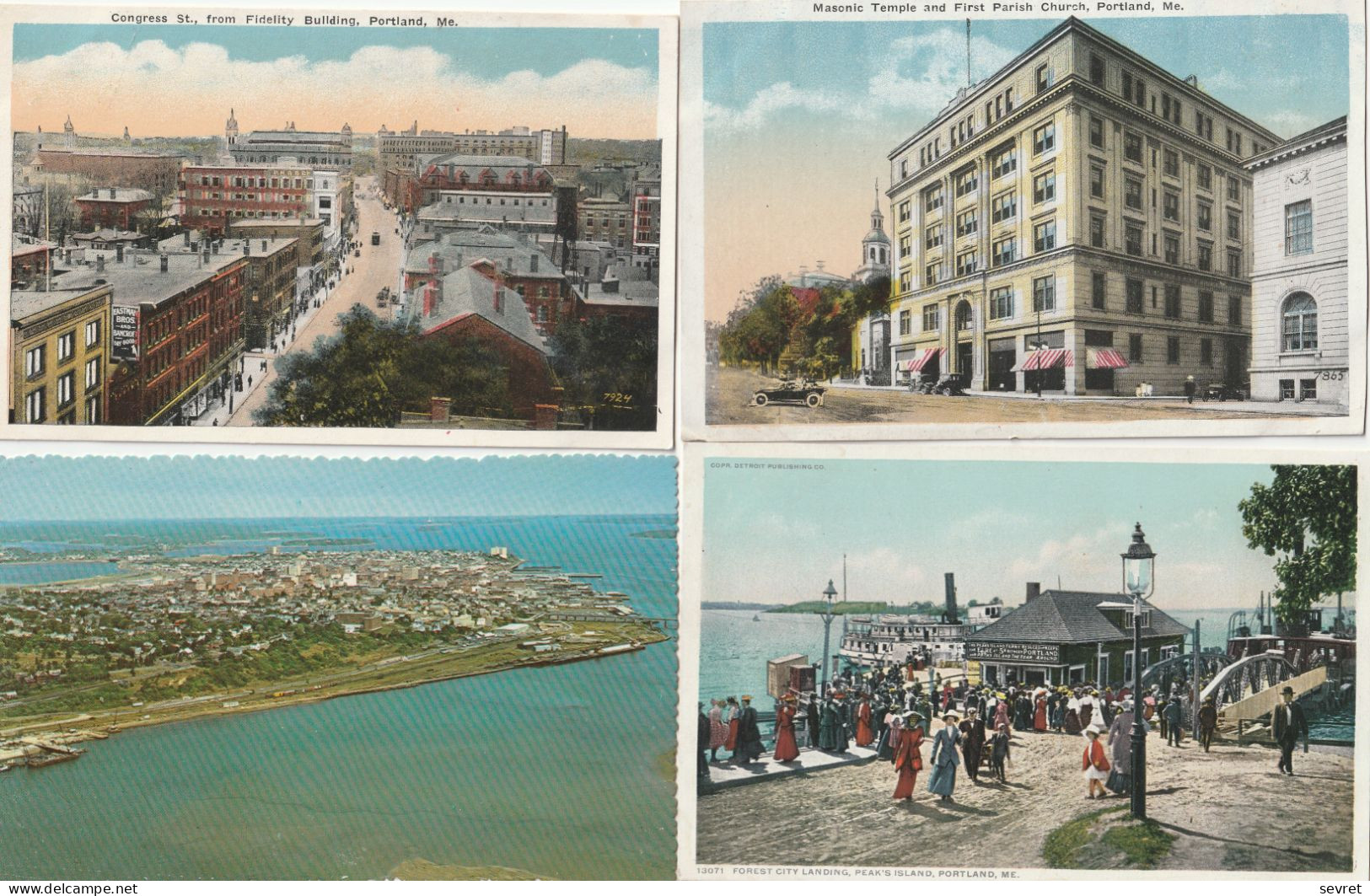 PORTLAND - Lot De 17 Cartes.  Très Bon Lot - Portland