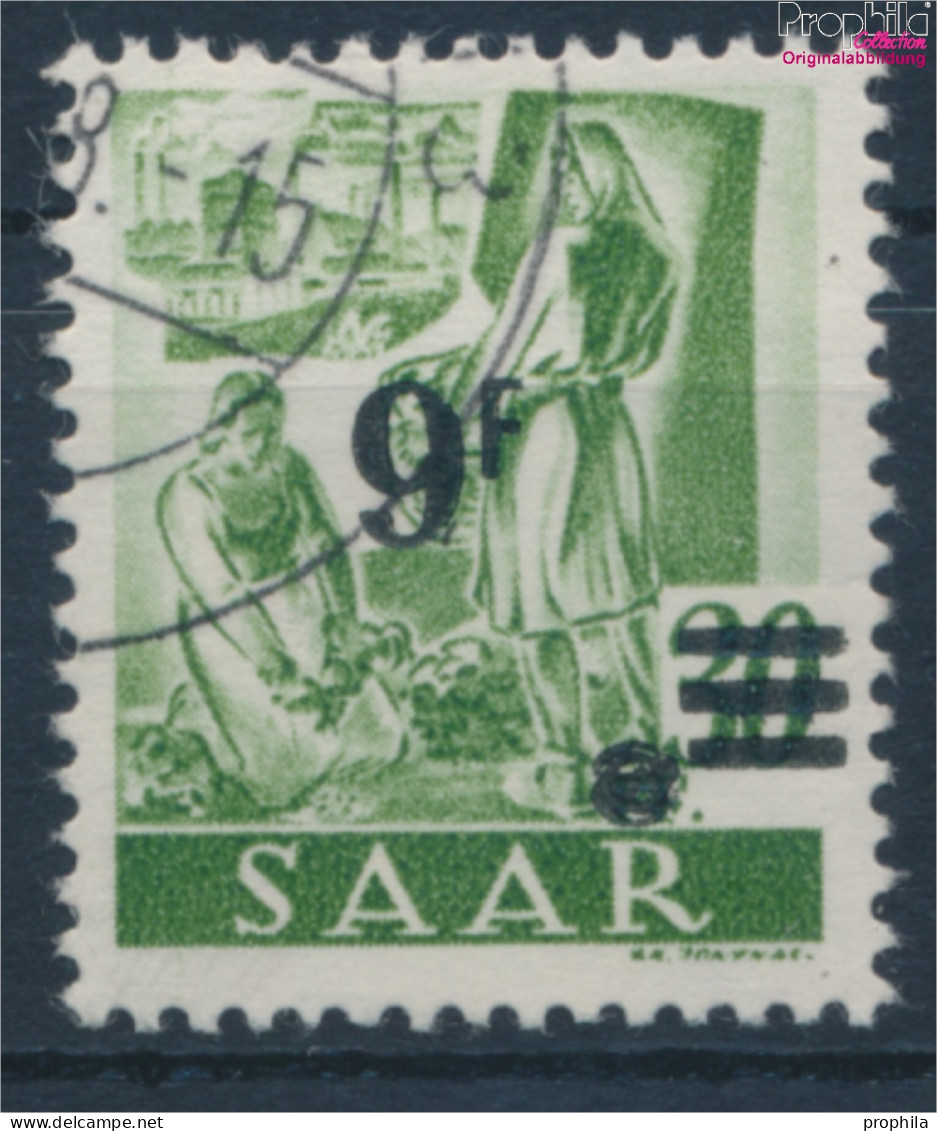 Saarland 234II Gestempelt 1947 Berufe Und Ansichten (10357265 - Usados