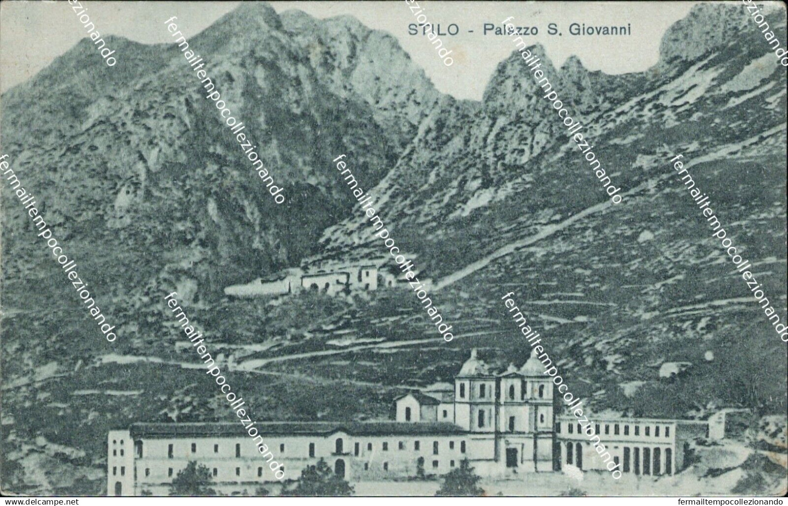 Cp16 Cartolina Stilo Palazzo S.giovanni Provincia Di Reggio Calabria 1932 - Reggio Calabria