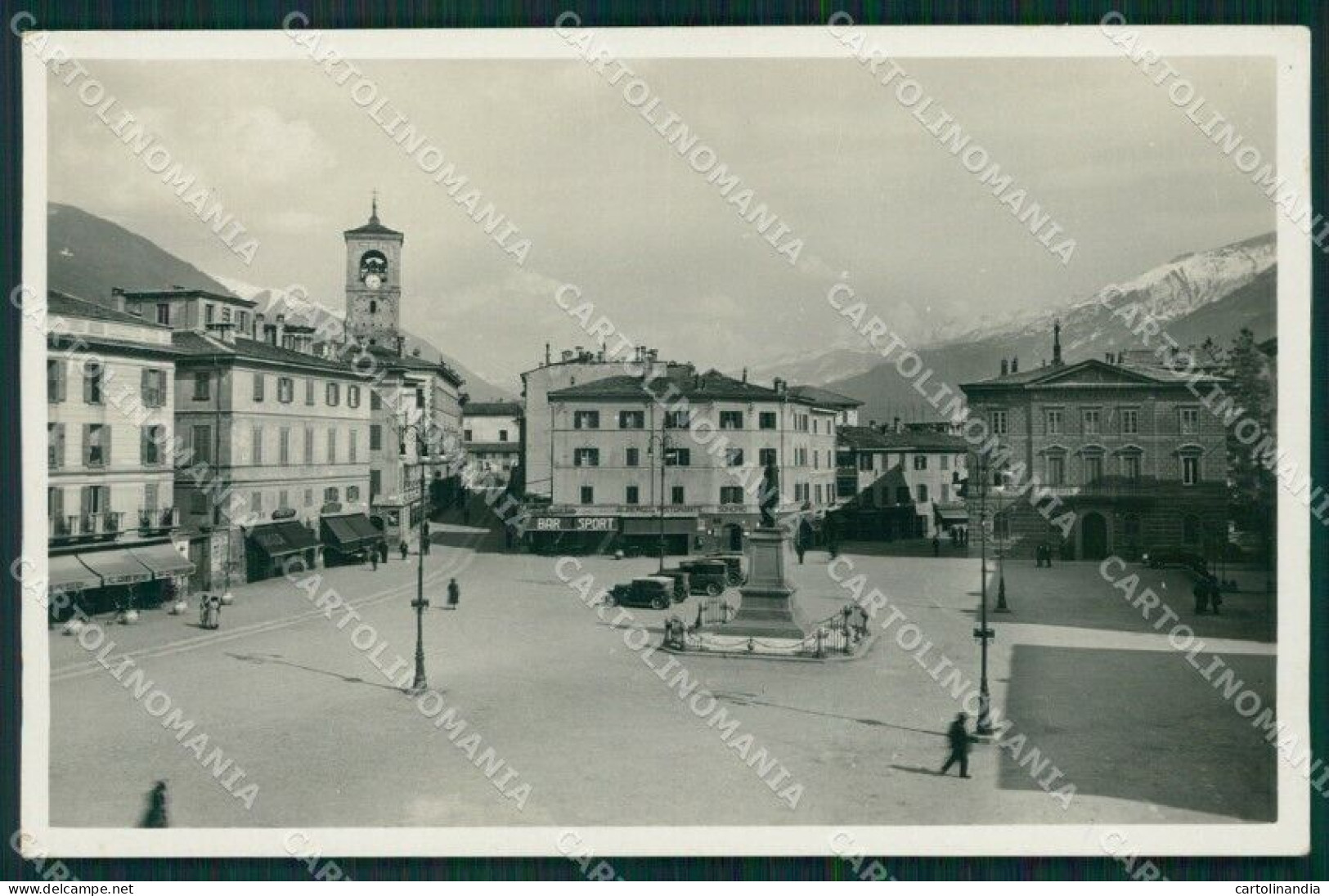 Sondrio Città Garibaldi Foto Cartolina MT2277 - Sondrio