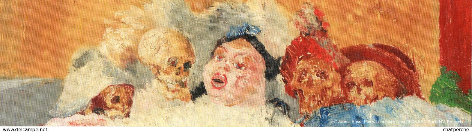 BILLET TICKET ENTREE 门票 门票 MUSEE BRUXELLES BELGIQUE  EXPOSITION JAMESENSOR MAESTRO - Eintrittskarten