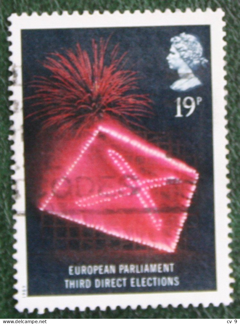 ANNIVERSARIES Telephone EUROPA CEPT (Mi 1199) 1989 Used Gebruikt Oblitere ENGLAND GRANDE-BRETAGNE GB GREAT BRITAIN - Used Stamps