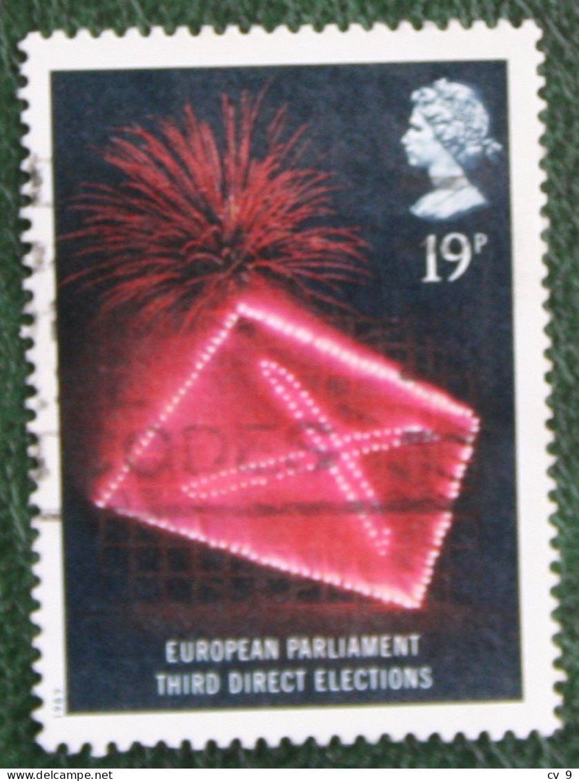 ANNIVERSARIES Telephone EUROPA CEPT (Mi 1199) 1989 Used Gebruikt Oblitere ENGLAND GRANDE-BRETAGNE GB GREAT BRITAIN - Gebraucht