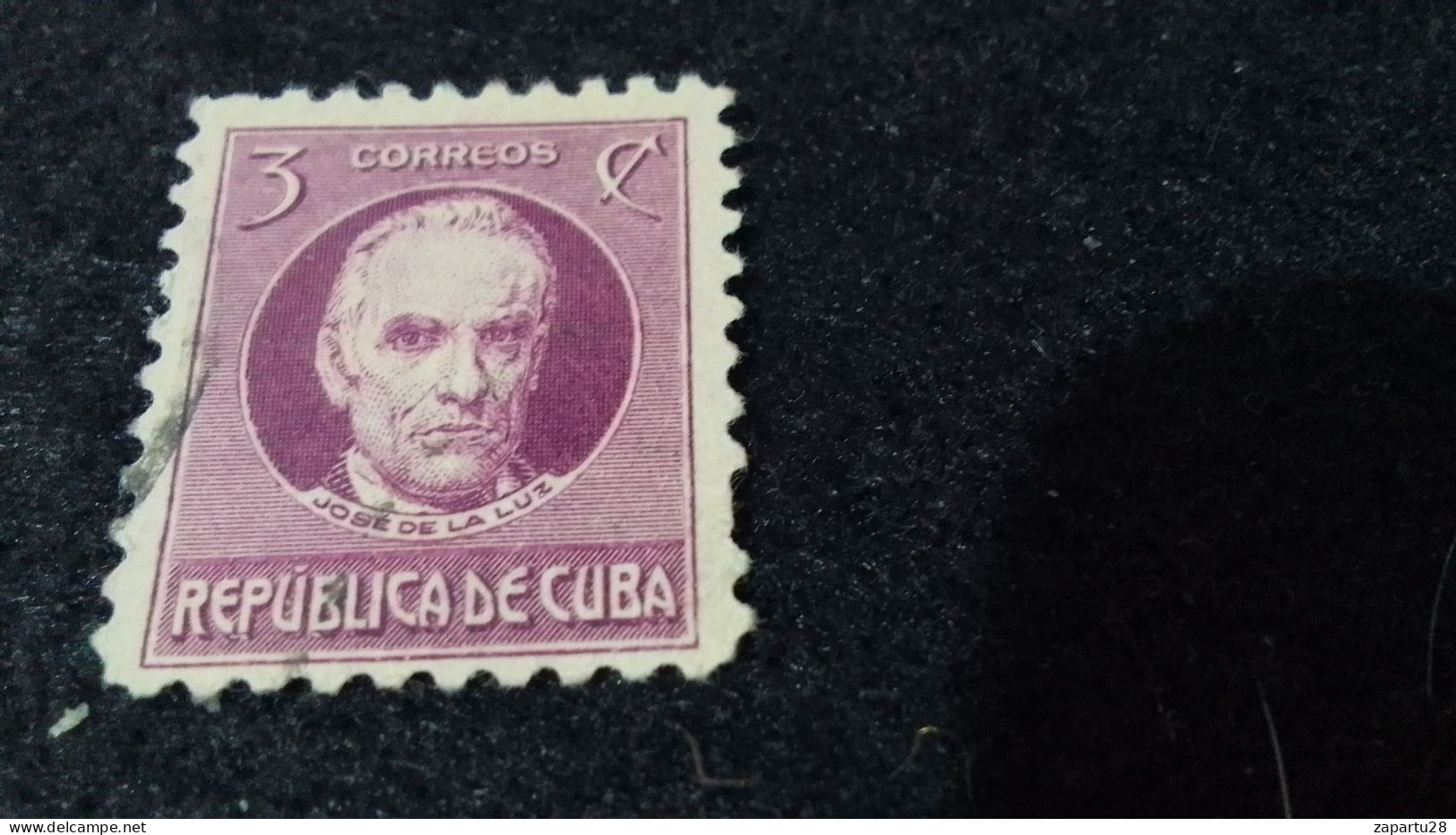 CUBA- 1920--1930-  3  C.    DAMGALI - Used Stamps