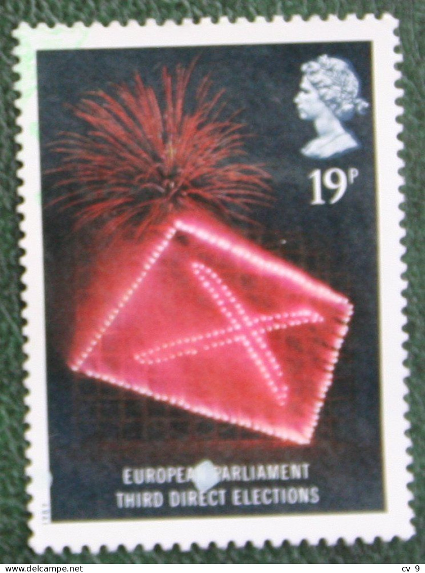 ANNIVERSARIES Telephone EUROPA CEPT (Mi 1199) 1989 Used Gebruikt Oblitere ENGLAND GRANDE-BRETAGNE GB GREAT BRITAIN - Used Stamps