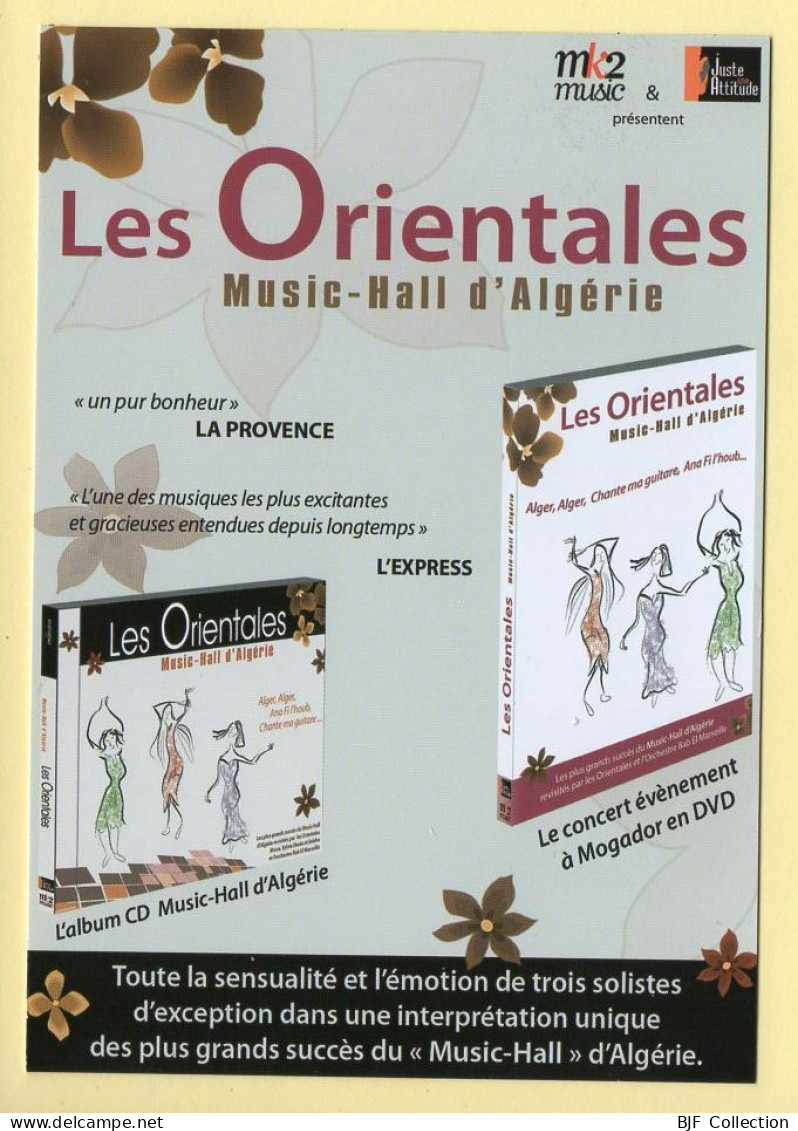 Les Orientales Music-Hall D'Algérie / MK2 Music / Concert à Mogador / Musique Et Musiciens - Music And Musicians