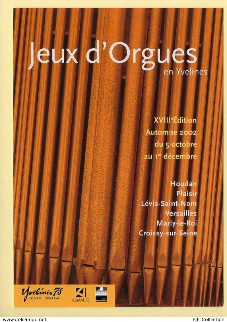 Jeux D'Orgues En Yvelines / 2002 / Musique Et Musiciens - Music And Musicians