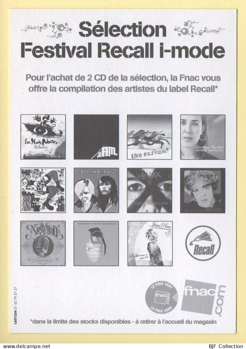 Festival Recall I-mode / 2004 / Musique Et Musiciens - Music And Musicians