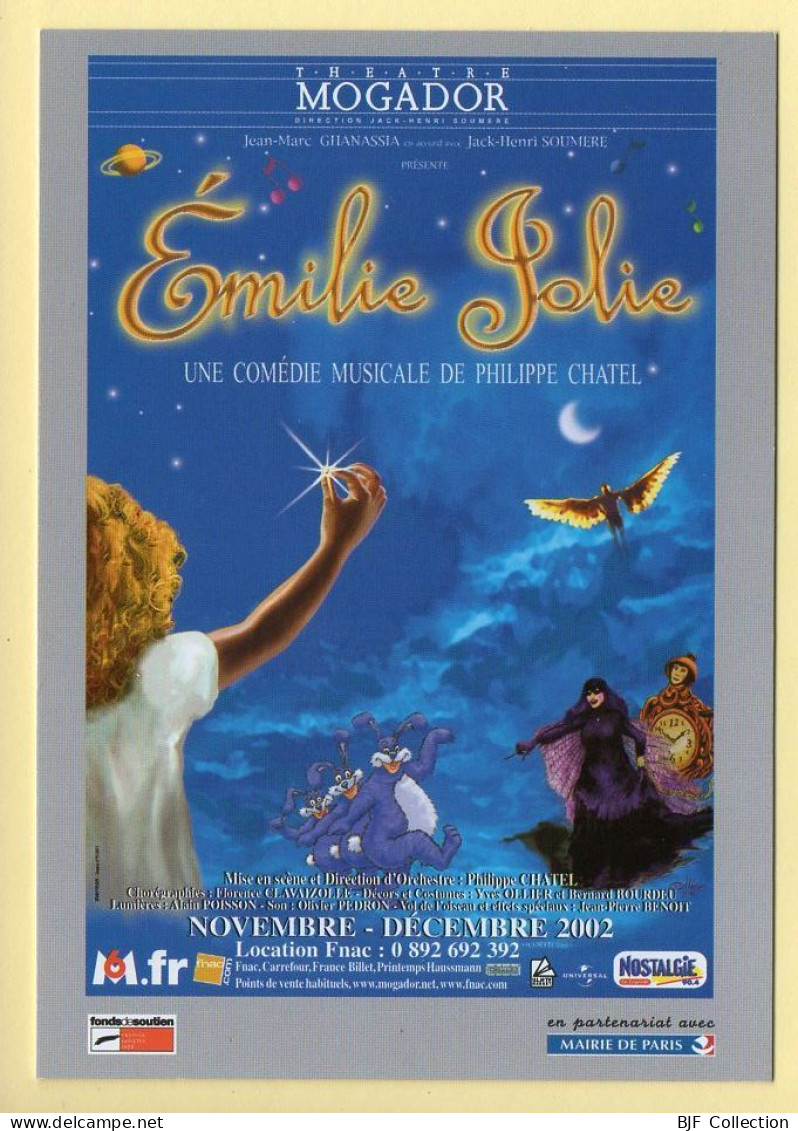 EMILIE JOLIE – Comédie Musicale / Mogador / 2002 / Musique Et Musiciens - Muziek En Musicus