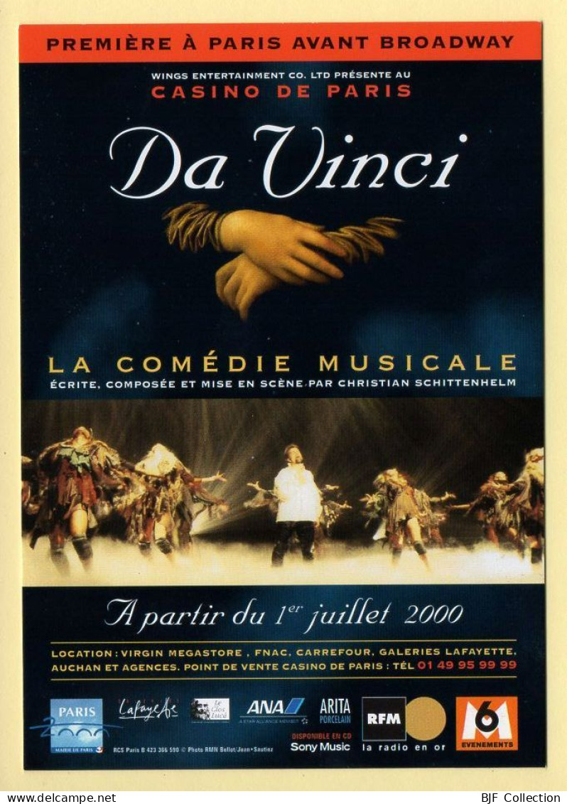 DA VINCI – Comédie Musicale / Casino De Paris / 2000 / Musique Et Musiciens - Musik Und Musikanten