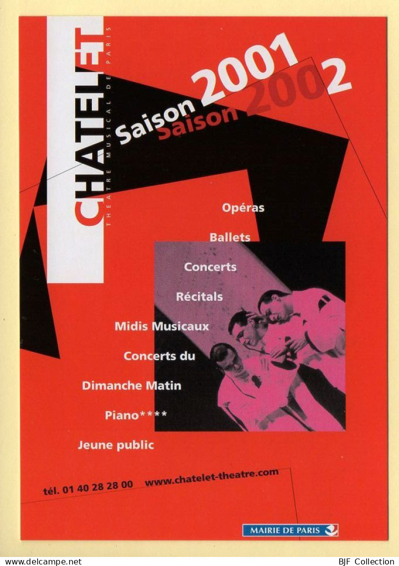 Chatelet / Saison 2001-2002 / Musique Et Musiciens - Musik Und Musikanten