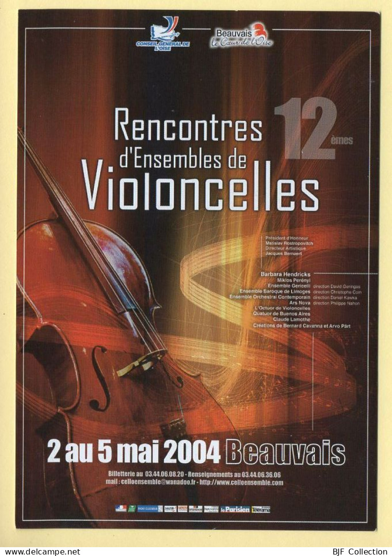 12èmes Rencontres D'Ensembles De Violoncelles / Beauvais / 2004 / Musique Et Musiciens - Music And Musicians