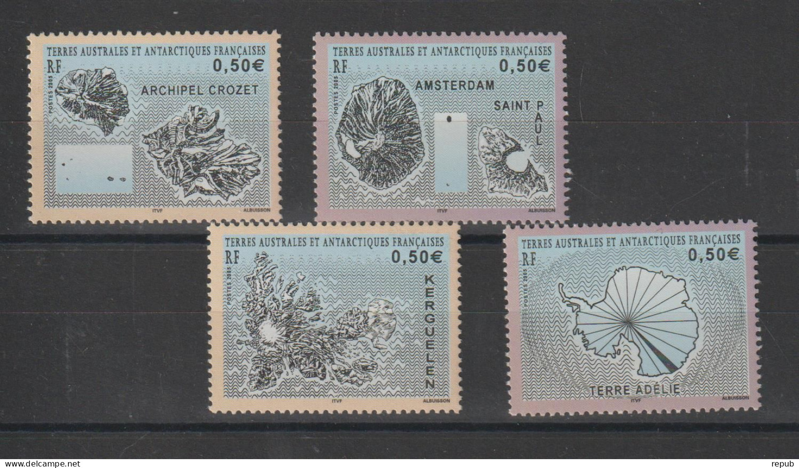 TAAF 2005 Timbres Issus Du BF 13, 431-434, 4 Val ** MNH - Neufs