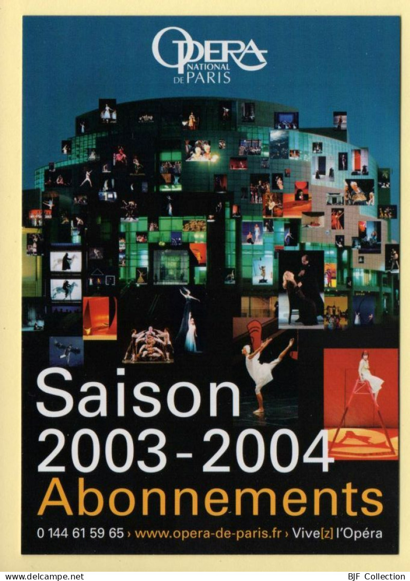 OPERA NATIONAL DE PARIS / Saison 2003-2004 / Opéra - Oper