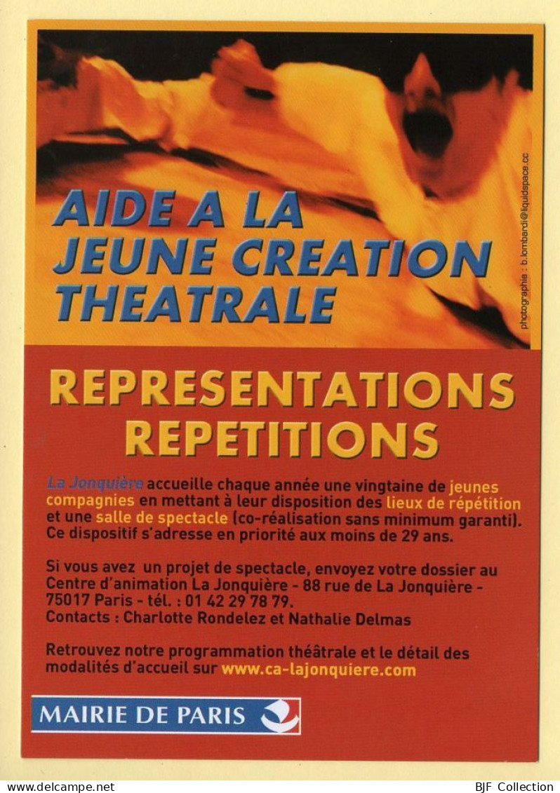 Aide à La Jeune Création Théâtrale / Théâtre - Theatre