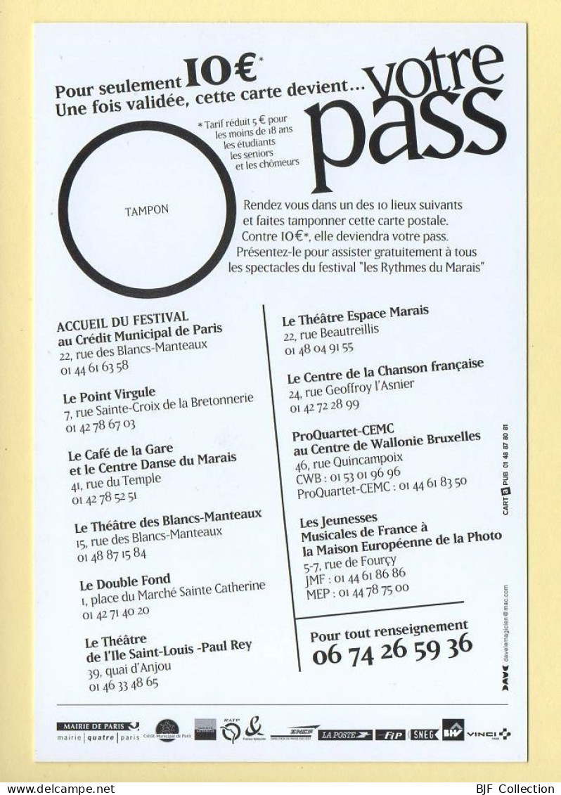 Les Rythmes Du Marais / 2003 / Spectacle - Autres & Non Classés