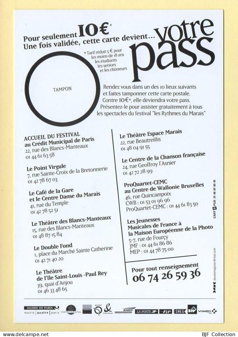 Les Rythmes Du Marais / 2003 / Spectacle - Sonstige & Ohne Zuordnung