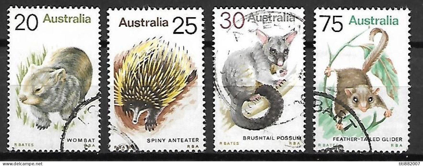 AUSTRALIE   -  1974.  Rongeurs.  Oblitérés.  Série Complète - Used Stamps