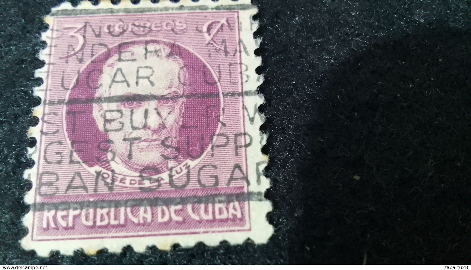CUBA- 1920--1930-  3  C.    DAMGALI - Usados