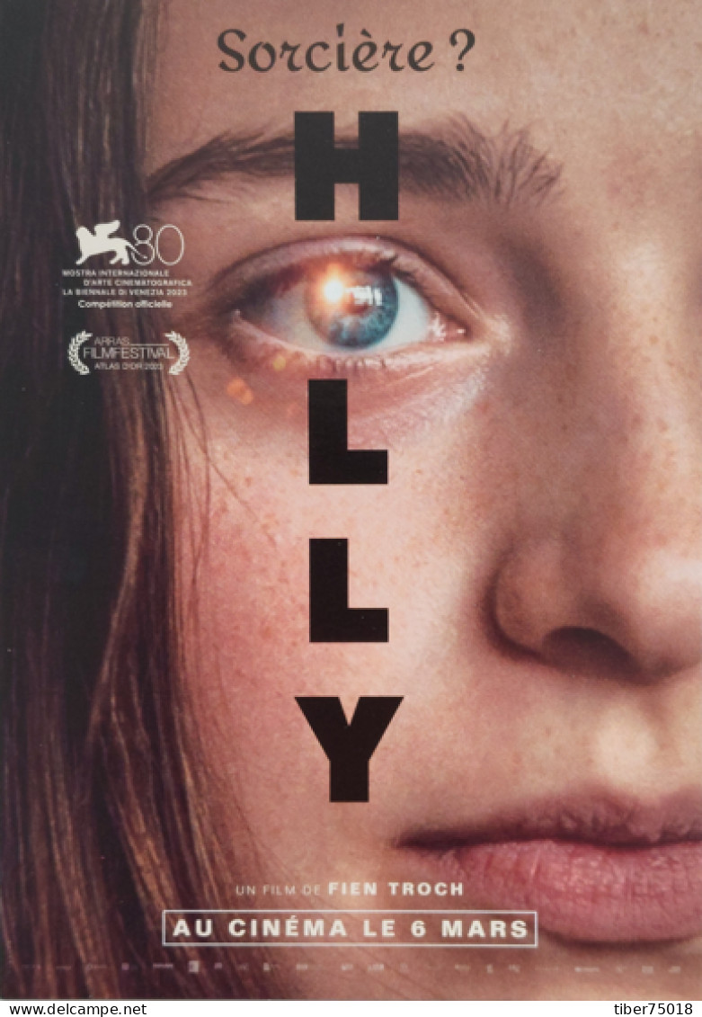 Carte Postale Avec Visuel Recto Et Verso) Holly (Sorcière ? Sainte ?) (film De Fien Troch - Cinéma - Affiche) - Affiches Sur Carte