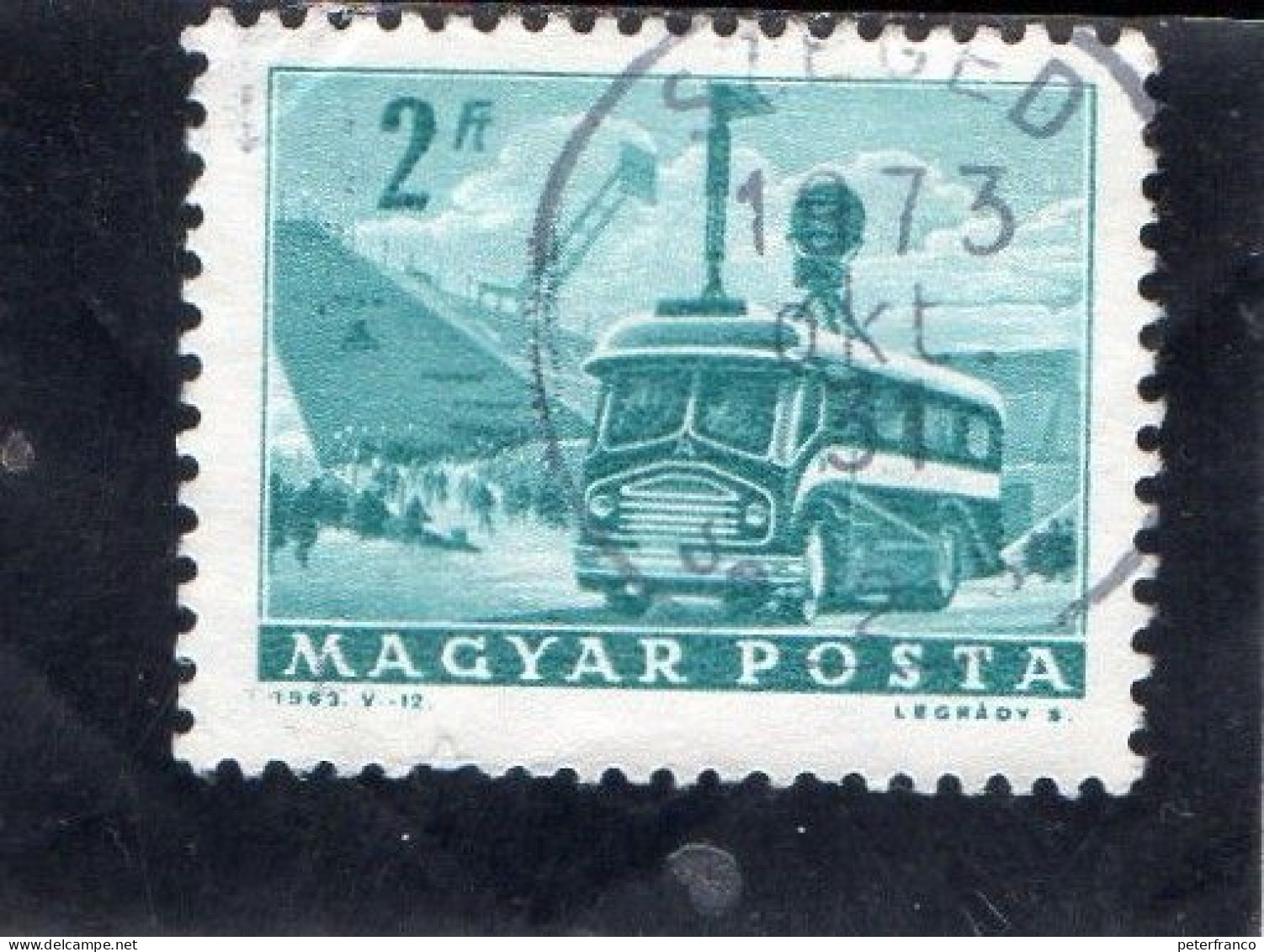 1962 Ungheria - Radiotrasmittente Mobile - Used Stamps