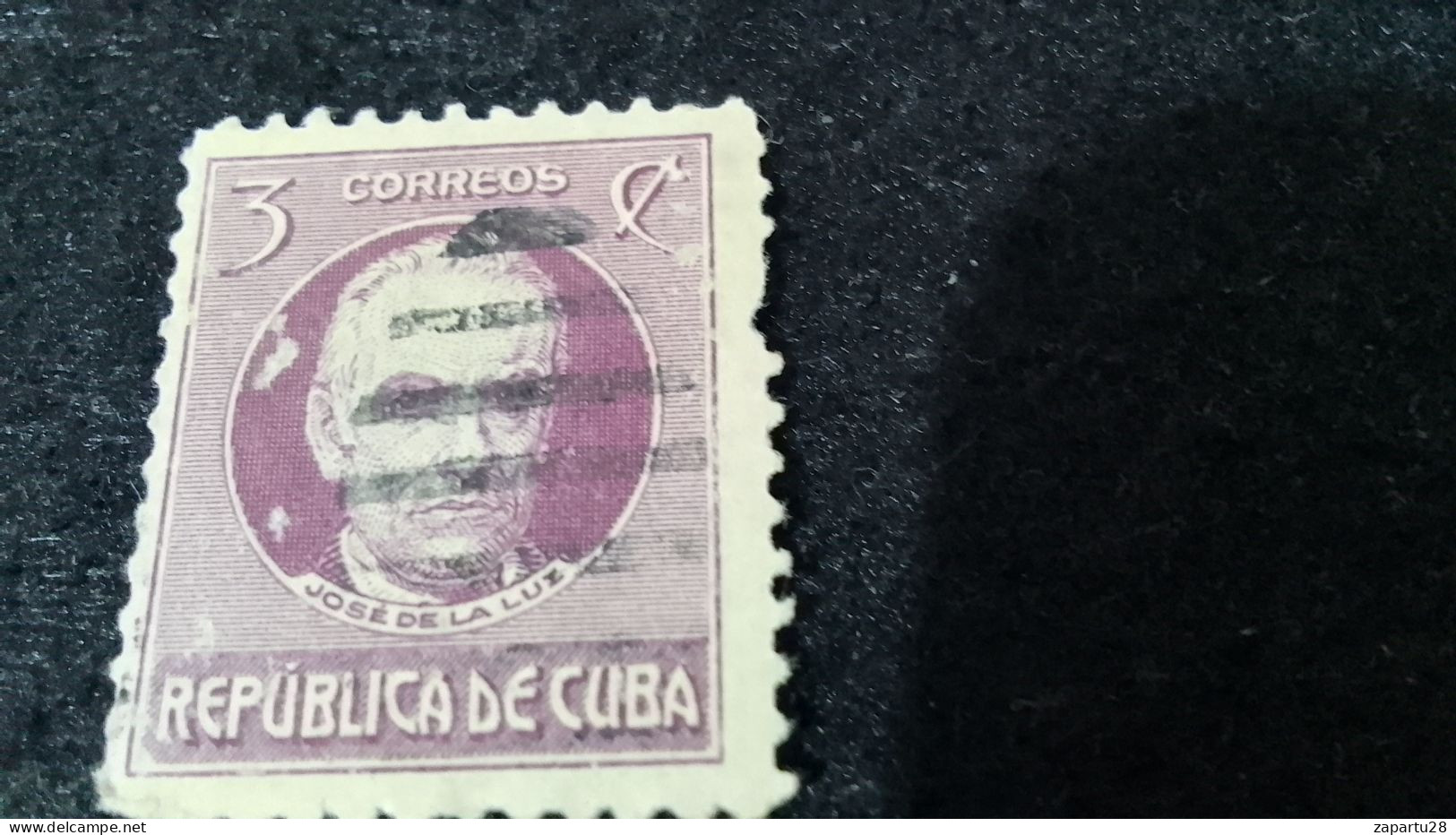 CUBA- 1920--1930-  3  C.    DAMGALI - Usati