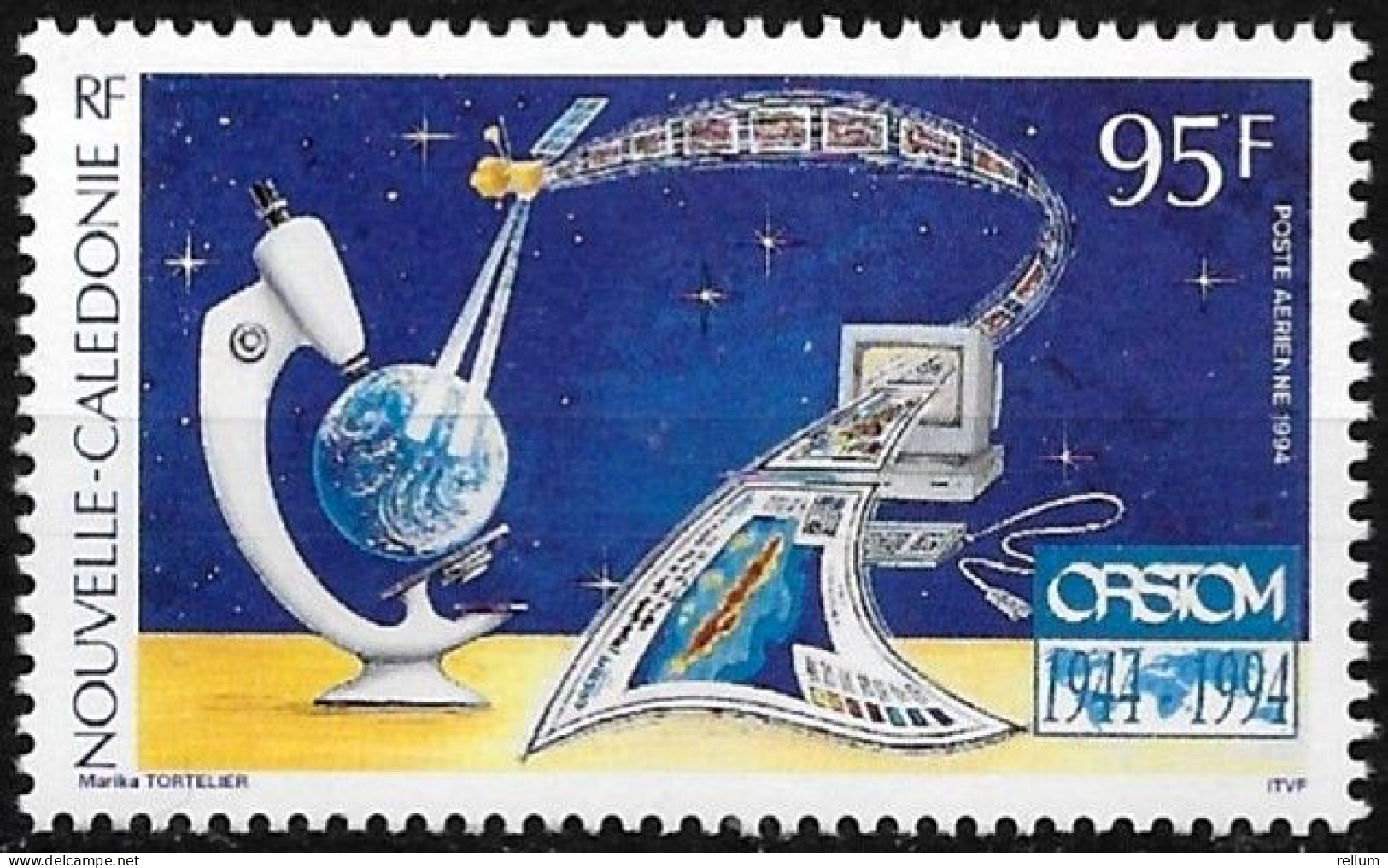 Nouvelle Calédonie 1994 - Yvert Nr. PA 325 - Michel Nr. 1022 ** - Unused Stamps