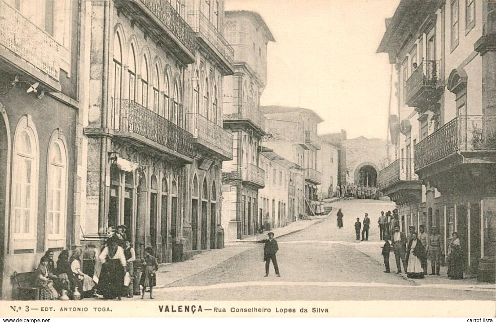 VALENÇA - Rua Conselheiro Lopes Da Silva  (2 Scans) - Viana Do Castelo