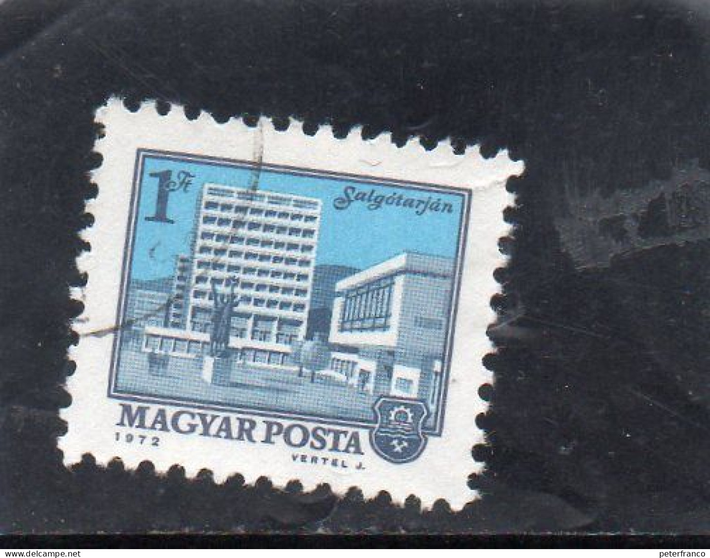 1972 Ungheria - Salgatarjan - Gebruikt