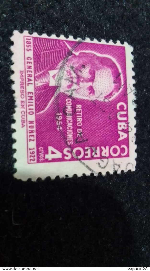 CUBA- 1930--1955-  4  C.    DAMGALI - Usados