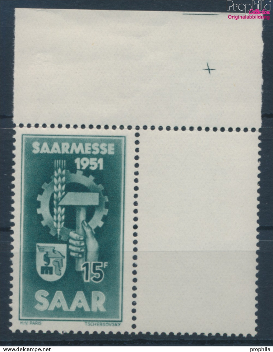 Saarland 306 (kompl.Ausg.) Postfrisch 1951 Saarmesse (10357412 - Oblitérés