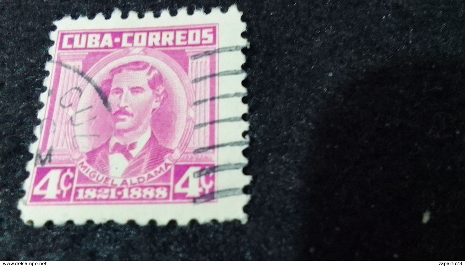 CUBA- 1930--1955-  4  C.    DAMGALI - Used Stamps