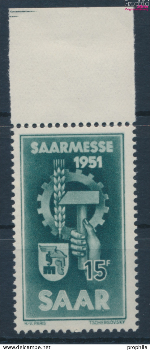 Saarland 306 (kompl.Ausg.) Postfrisch 1951 Saarmesse (10357414 - Oblitérés