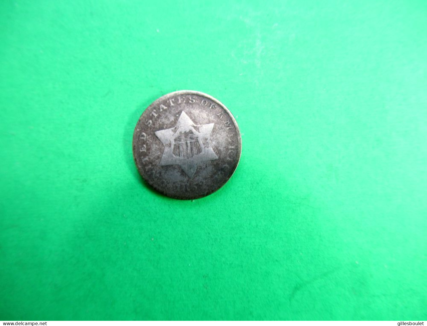 Joli Et Rare 3 Cents En Argent 1852. Beau Grade TB Ou Mieux. - 2, 3 & 20 Cent