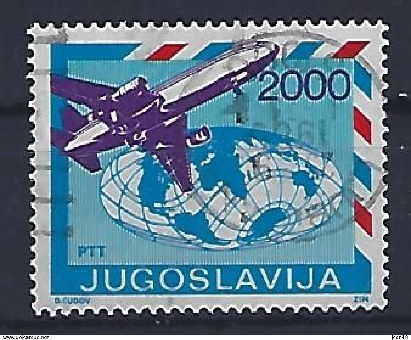 Jugoslavia 1988  Postdienst (o) Mi.2296 - Usados