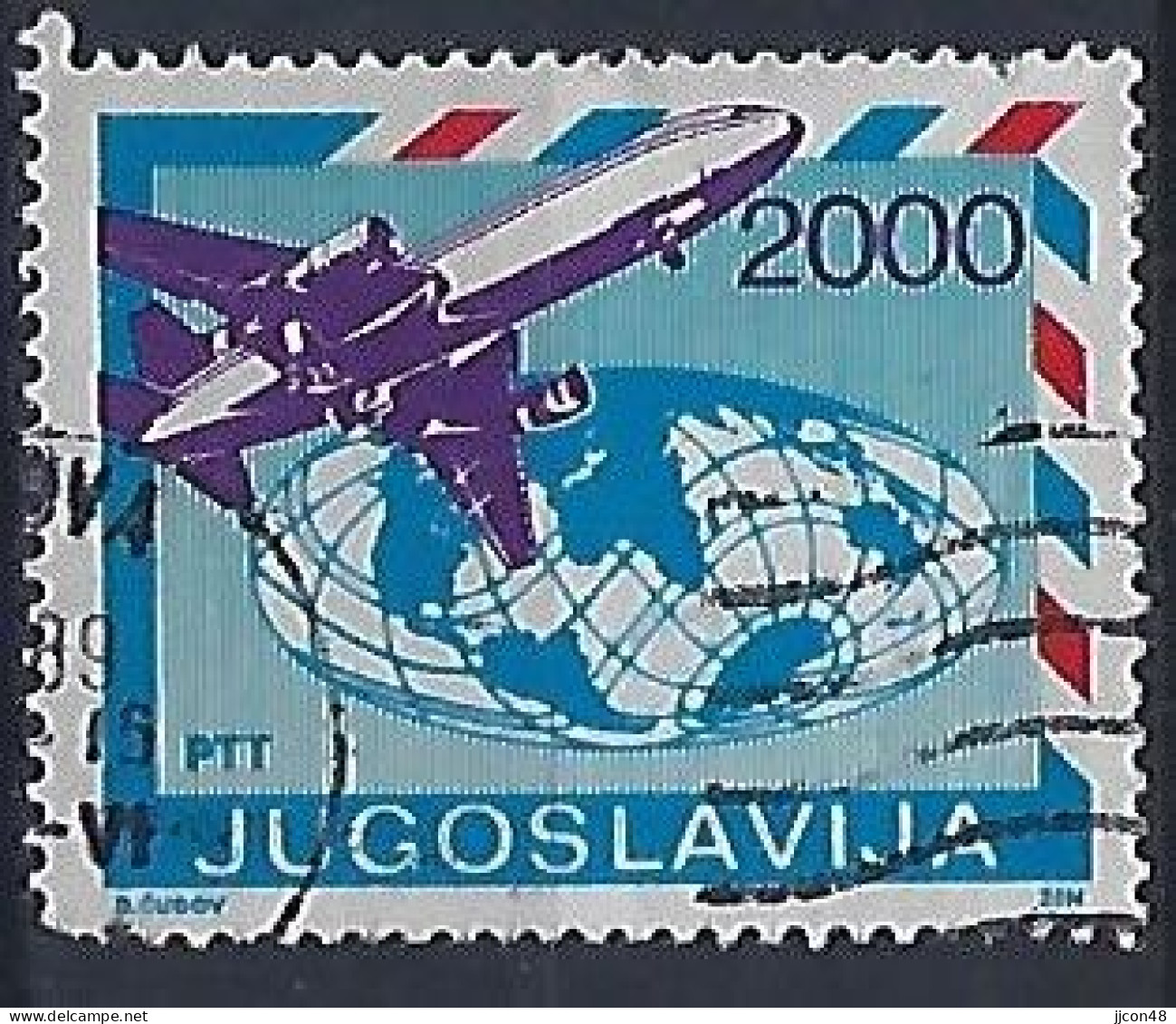 Jugoslavia 1988  Postdienst (o) Mi.2296 - Oblitérés