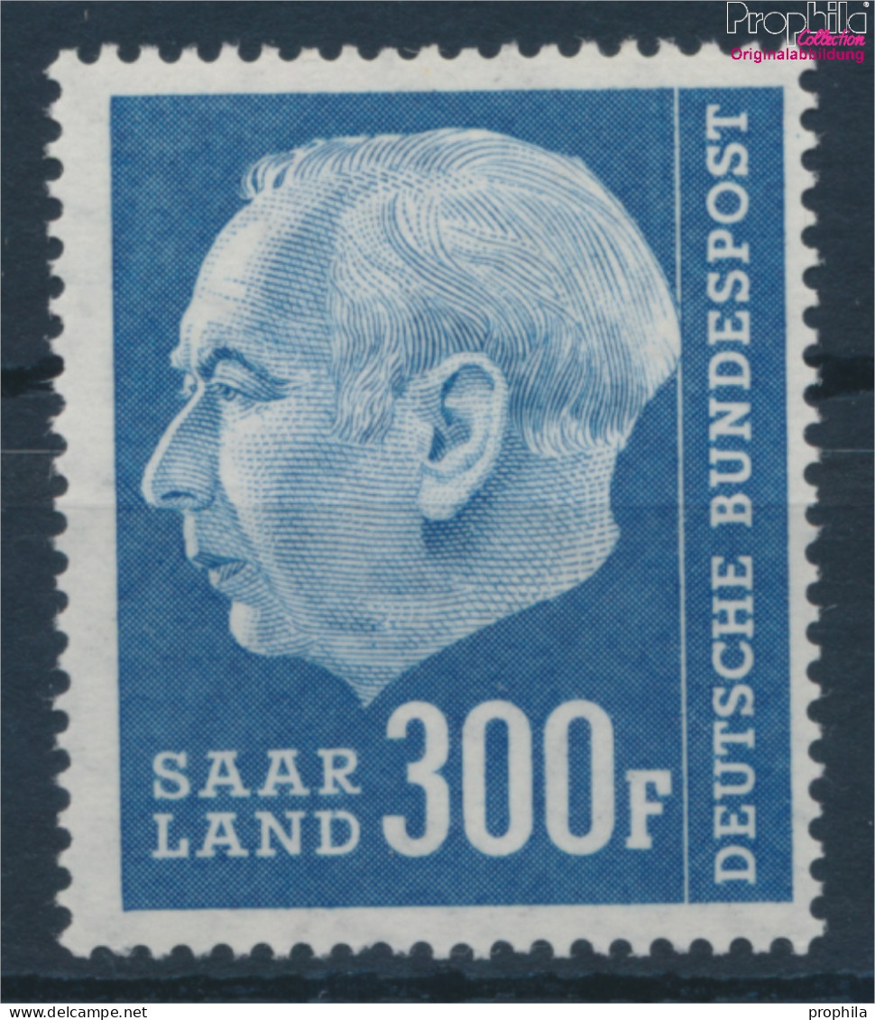 Saarland 428 Postfrisch 1957 Heuss II (10357367 - Gebraucht