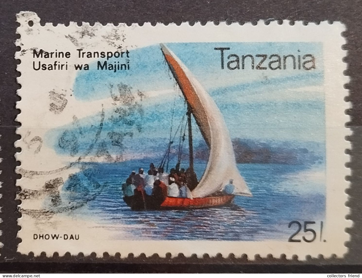 TANZANIA Tansania- 1990 - Schiffe, Ships - Used - Ships