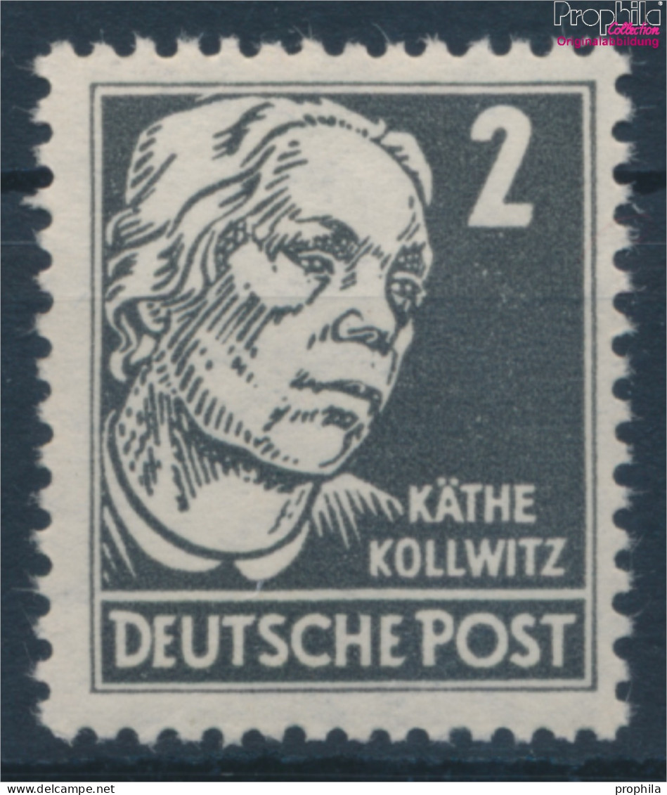 DDR 327z A X II, Gewöhnliches Papier Postfrisch 1952 Persönlichkeiten (10351650 - Unused Stamps