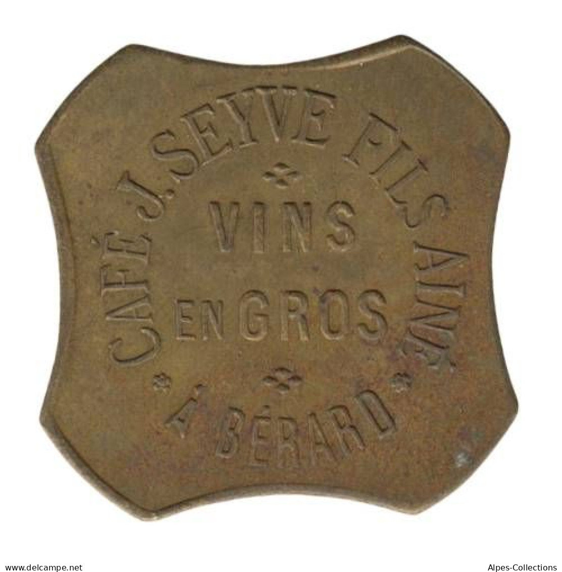 SAINT ETIENNE - 152.01 - Monnaie De Nécessité - 12 1/2 Centimes - Café J.Seyve - Monetary / Of Necessity