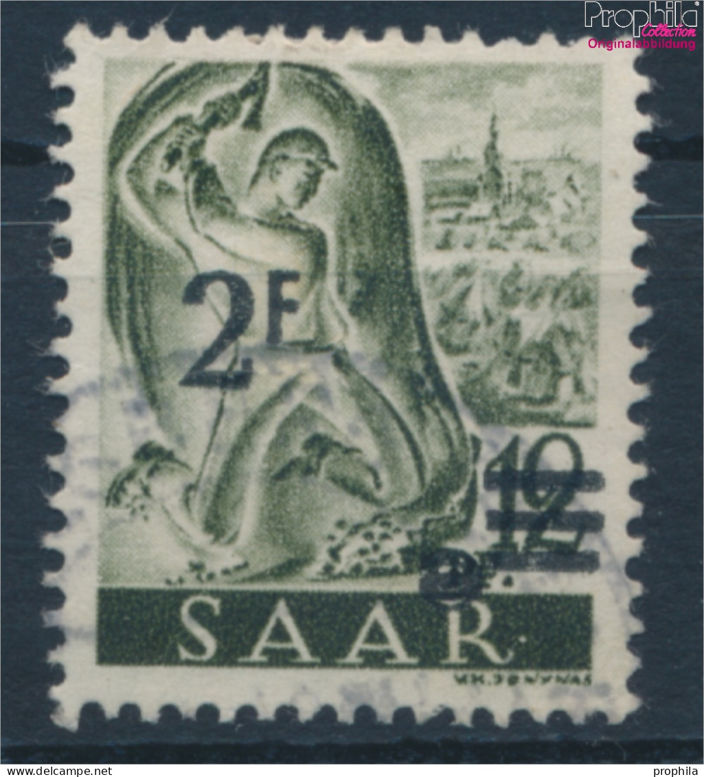 Saarland 229II Gestempelt 1947 Berufe Und Ansichten (10357272 - Oblitérés