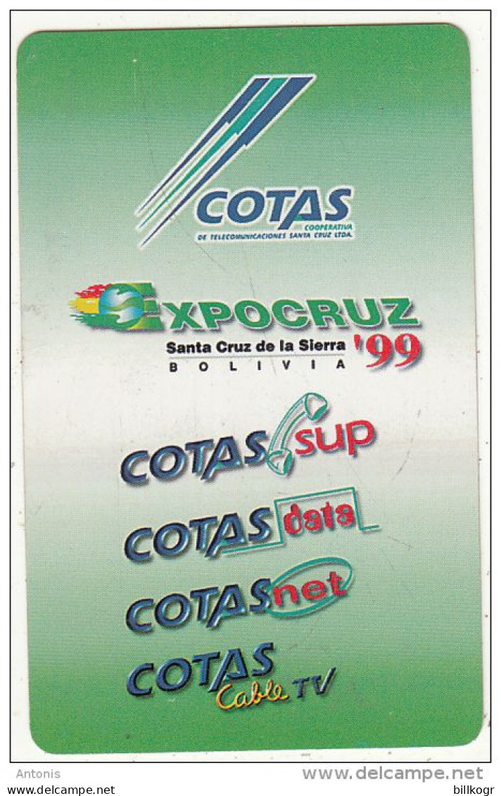 BOLIVIA - Expocruz "99, 09/99, Used - Bolivien