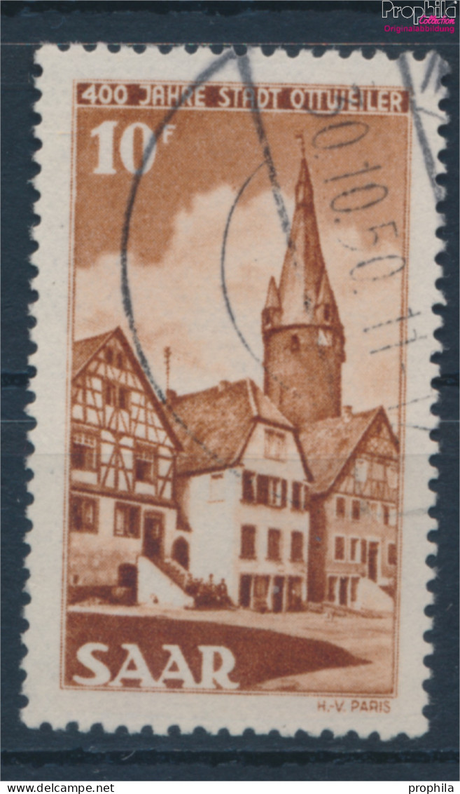 Saarland 296 (kompl.Ausg.) Gestempelt 1950 Ottweiler (10357257 - Oblitérés