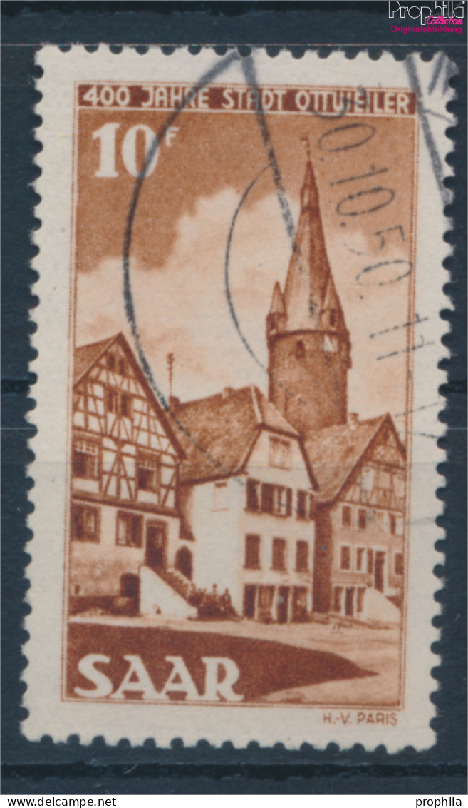 Saarland 296 (kompl.Ausg.) Gestempelt 1950 Ottweiler (10357257 - Usados