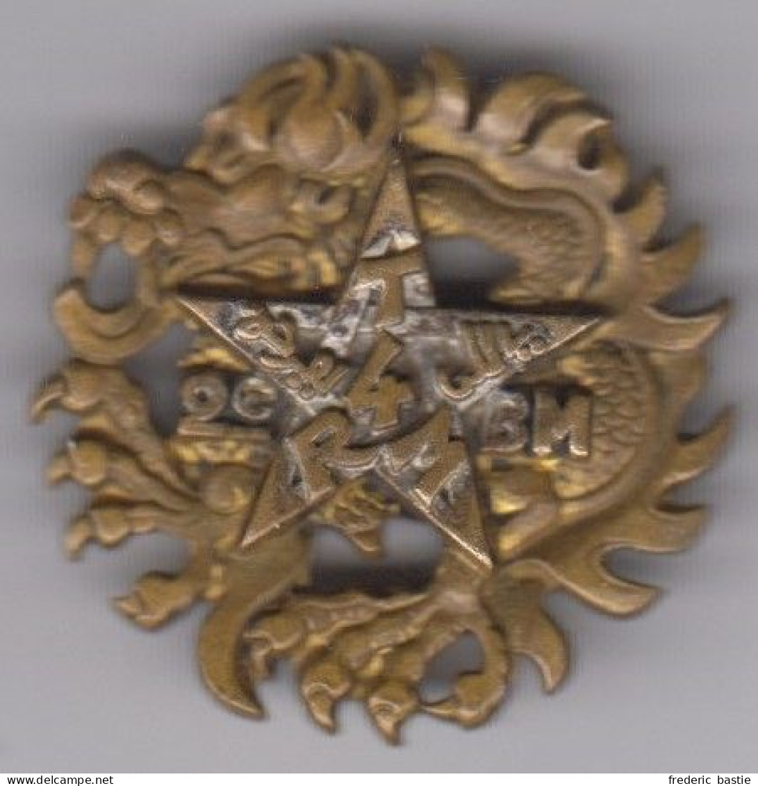 4e Régiment Tirailleurs Marocains  2e BM - Insigne Drago O. Métra Déposé - Heer