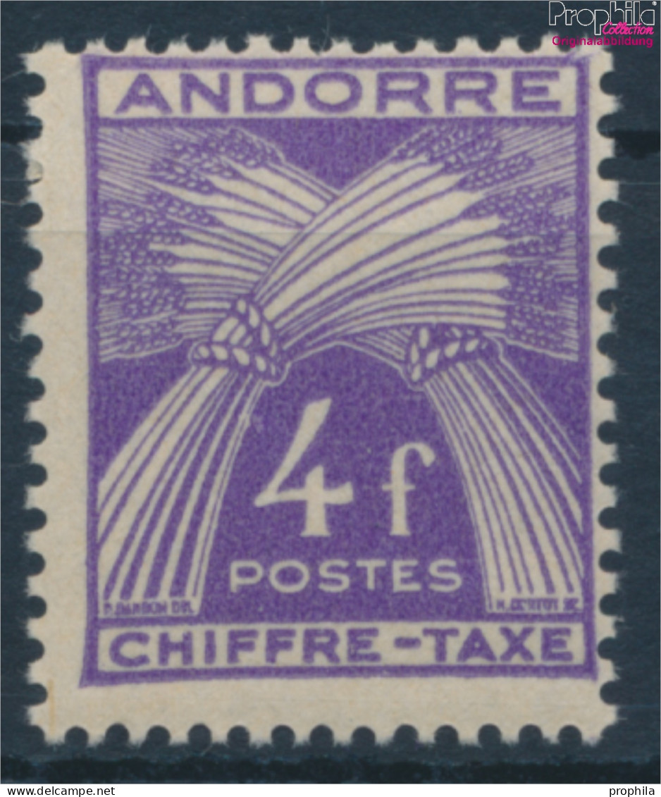 Andorra - Französische Post P28 Postfrisch 1943 Portomarken (10363047 - Nuevos