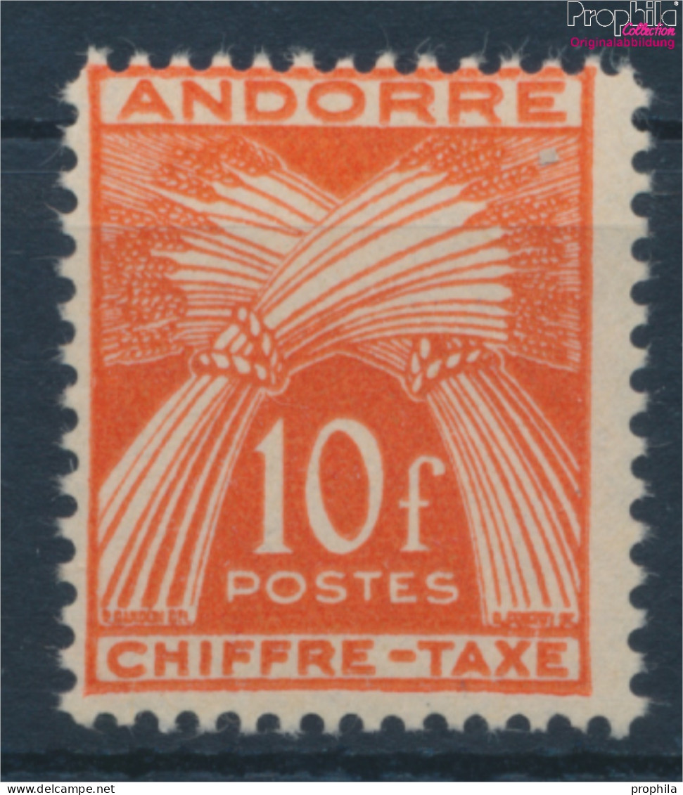 Andorra - Französische Post P30 Postfrisch 1943 Portomarken (10363046 - Ongebruikt